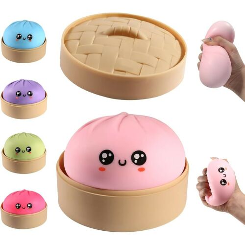 Dumpling Squishy stresszoldó játékok - több méretben és blind box gőzgombóc figurák 175182103 - Stresszlabda
