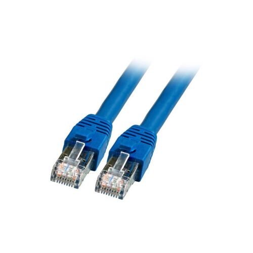 EFB RJ45 Patchkabel S/FTP, Cat.8.1,BC, LSZH, 7,5m, blau