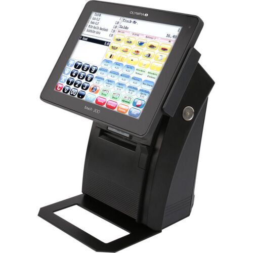 Olympia Kasse Touch 200 TSE schwarz         HINWEIS BEACHTEN (949904002)