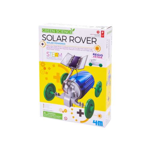 Sada STEM hračiek 4M Green Science Solar Rover, postav si vlastné auto poháňané slnečnou energiou