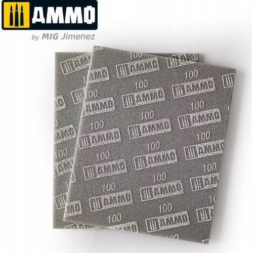 Vallejo Ammo: Sanding Sponge Sheet - 100 (2) 175244162 - Kézi szerszám