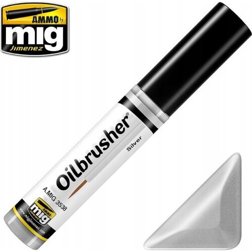 Vallejo Ammo: Oilbrusher - Silver (10 ml) 175244792 - Vallejo