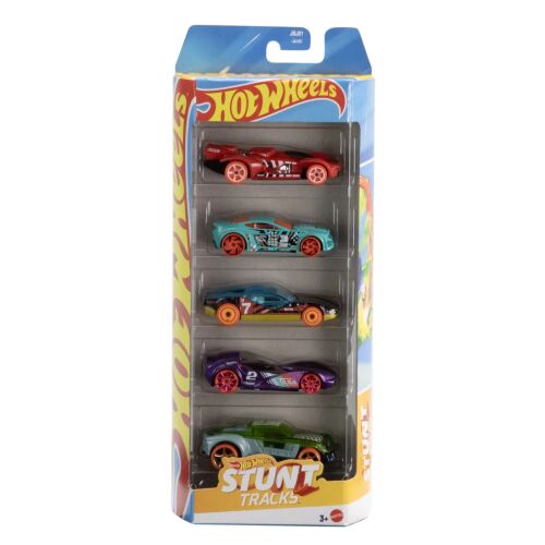 5 HOT WHEELS STUNT PÁLYÁS AUTÓK KÉSZLET
