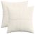 vidaXL Párna huzat 2 db ALMELO Krémszínű 30 x 30 cm cord 181752758