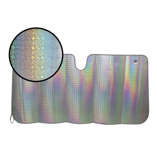 Homasita, Napvédő Előre, Alu Laser Kör, 150x80cm 175287692 - Autós napellenző