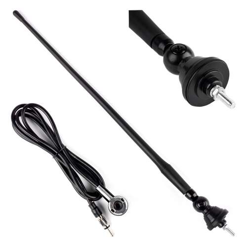 Univerzális Autós Tetőantenna - 34cm - 5mm Menet