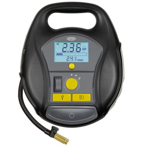 Ring RETC6000 Digitális Akkumulátors Kompresszor 12V 175290249 - Elektromos pumpa