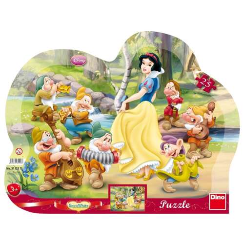 Dino Disney hercegnők Hófehérke 25 darabos puzzle 93266939