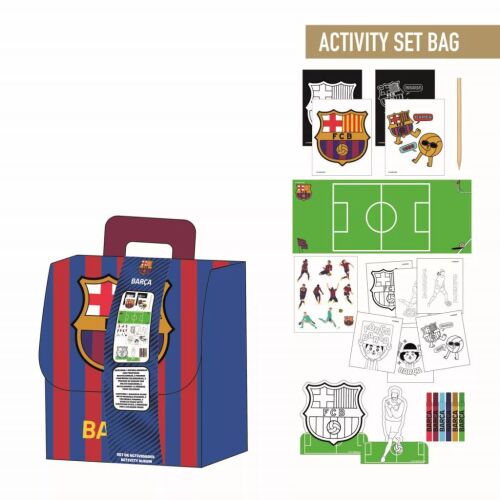 FC Barcelona Backpack színező és activity album 175311207 - Könyv