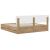 vidaXL Bed Frame with Storage and Headboard Artisan Oak 180 x 200 cm 177531682