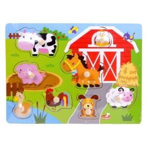 Fa bébi puzzle - többféle 92995137 Fejlesztő játékok babáknak - Pöttyös - Jármű