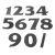 Házszám palakő - 6 175406869
