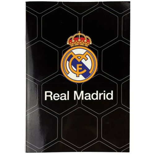Real Madrid Black B/5 vonalas füzet 40 lapos