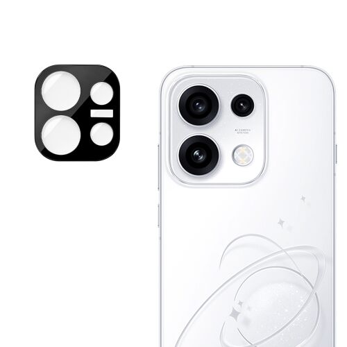 Techsuit - Teljes kamera üveg - Oppo Reno16 Pro - Fekete 175497405 - Kijelzővédő fólia