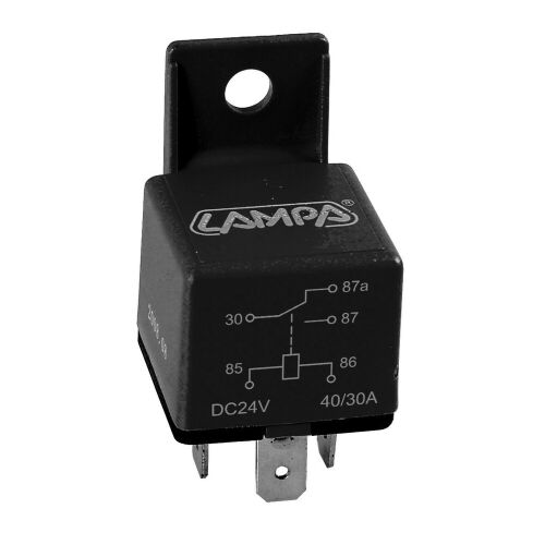 Lampa , Relé 5 lábú, 40A 24V (0145503) 175366591 - Áram-védőkapcsoló