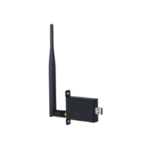 Dahua USB Wi-Fi dongle LD-AI-W külső antennával, egy fekete kétsávos vezeték nélküli adapter a továbbfejlesztett hálózati csatlakozáshoz - Hálózati adapter