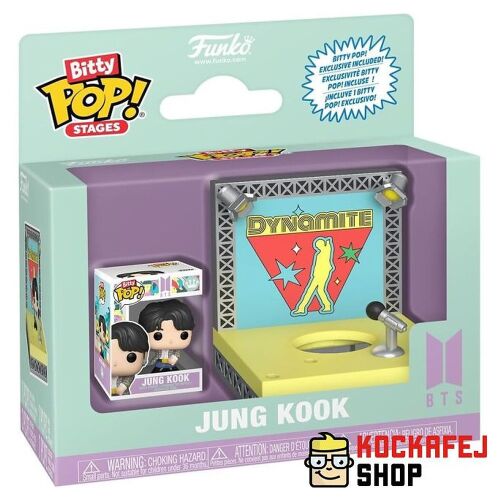Funko Bitty Pop! Stages figura – BTS Dynamite Jung Kook 175418058 - Mesehős figura