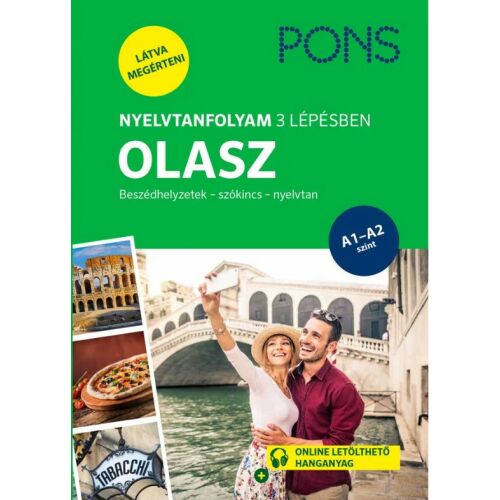 PONS Nyelvtanfolyam 3 lépésben OLASZ 175418209 