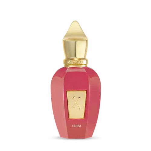 Xerjoff Coro Eau De Parfum 50ml, elegáns piros üveg arany kupakkal, luxus unisex illat - Testápolás és higiénia