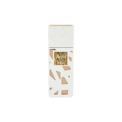 Just Jack Niveau EDP 100 ml uniszex parfümös üveg fehér és arany csomagolásban, fehér háttéren - Unisex parfüm