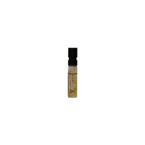 V Canto Cicuta Extrait de Parfum 1,5 ml-es fiola, luxus unisex illatminta fekete kupakkal, fűszeres fás illat teszteléséhez - Unisex parfüm