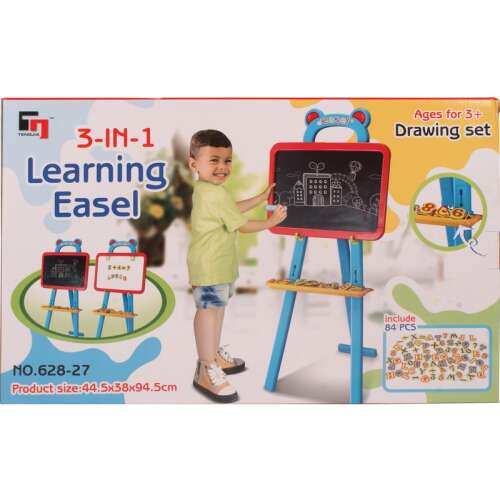 Planșă de desen 3-în-1 cu trei picioare