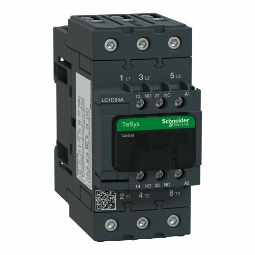 TeSys Deca Power kontaktor 65A 3P 42V AC 1NO 1NC (EVK) LC1D65AD7 176808675 - Áram-védőkapcsoló