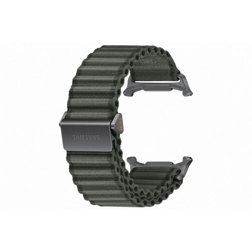 Samsung Galaxy Watch Ultra2 Trail Szíj, olíva zöld, tartós nylon okosóra szíj, állítható óratartozék, biztonságos illeszkedés - Számítógép és kiegészítő
