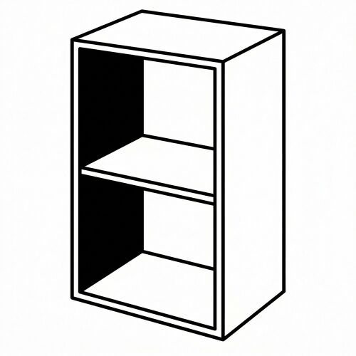 Royal corpus felső 80 2A fehér 175453393 - Polcos szekrény