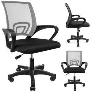 Ergonomická otočná kancelárska stolička Jumi #grey-black