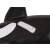 Bestway Giant Killer Whale Rider, inflatable pool toy, black and white, 203x102 cm, detail of handle