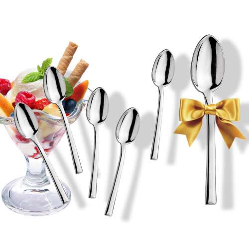 BonTon Desszertkanál - 6 db - Nemesacél