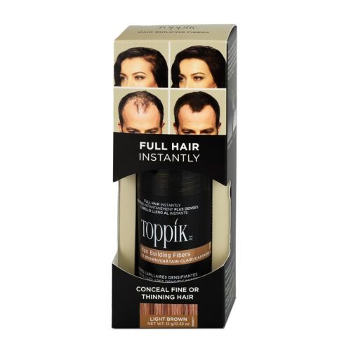 TOPPIK hajszálak Világosbarna, 12g