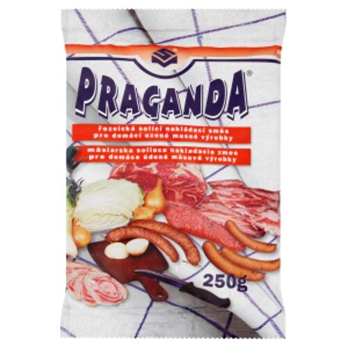 Praganda só 0,25 kg jódmentes cukorral pácoláshoz, pácolt húsok, kolbászok, káposzta, hagyma és fokhagyma képével - Élelmiszer