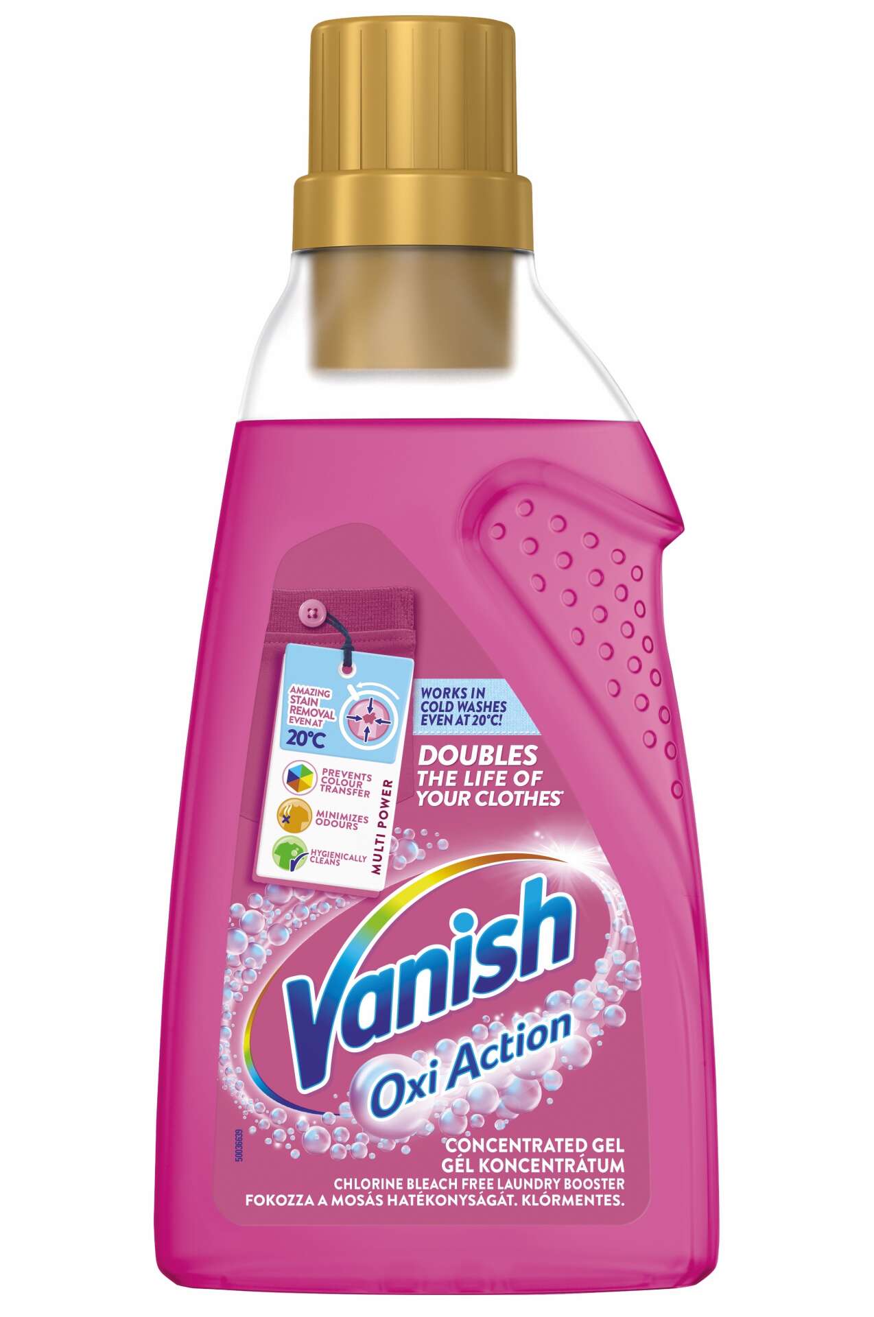 Vanish Oxi Action Folteltávolító gél koncentrátum 750ml