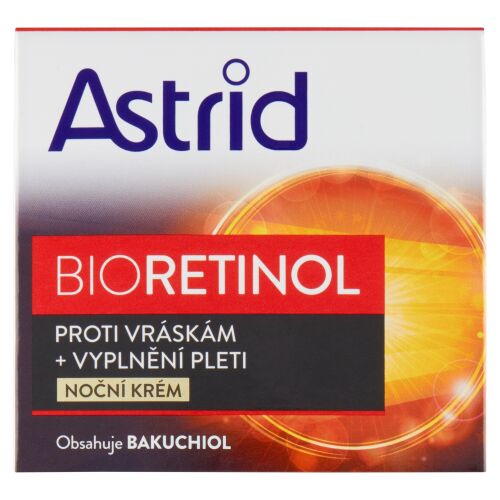 Astrid Bioretinol éjszakai ránctalanító krém + bőrfeltöltés 50 ml
