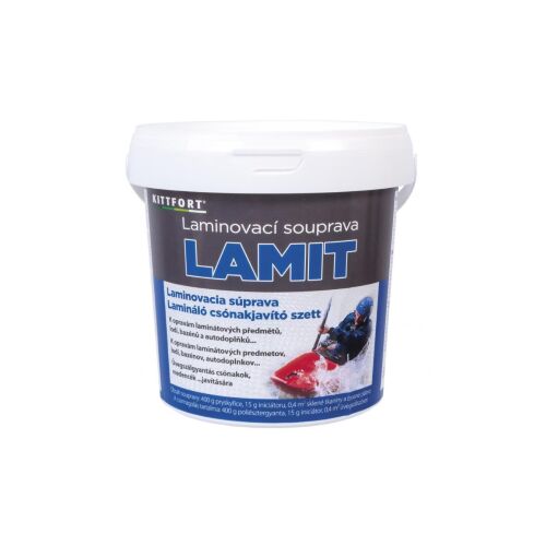 KITTFORT LAMIT 500g lamináló javító készlet hajókhoz, kajakokhoz és autóalkatrészekhez - Építőanyag