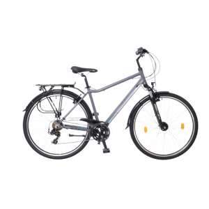 Neuzer Ravenna 100 férfi matt Kerékpár 28" #sötétszürke-kék 45519699 Férfi kerékpárok - Sárvédő