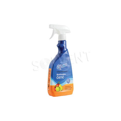 Q-Power 500ml MR multifunkcionális tisztítószer spray palack gyümölcs illusztrációval - Általános felülettisztítószer
