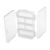 Topex 15.2 x 9.5 x 4.2 cm Teile Organizer, durchsichtige Kunststoffbox mit Fächern