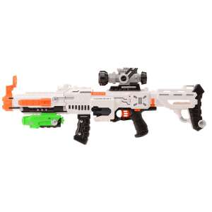 Tack Pro Sniper toy gun, battery powered, 75 cm, with scope, side view - Toy Gun, Bullet
