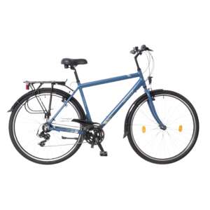 Neuzer Ravenna 50 férfi matt Kerékpár 28" #kék-krém 45525156 Férfi kerékpár - Csomagtartó