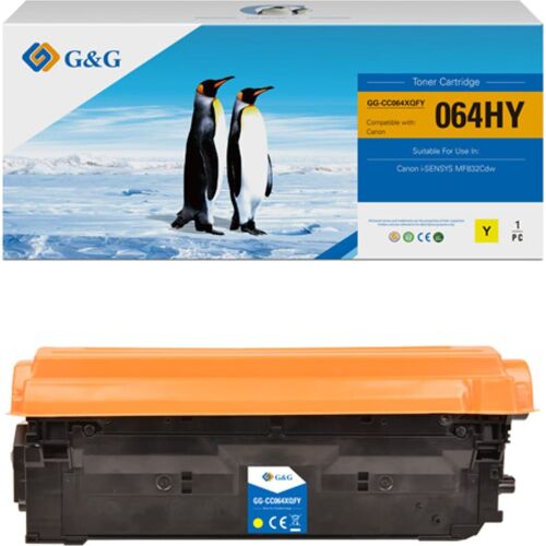 G&G kompatibilis nyomtatópatron - sárga 175491269 - Irodaszer