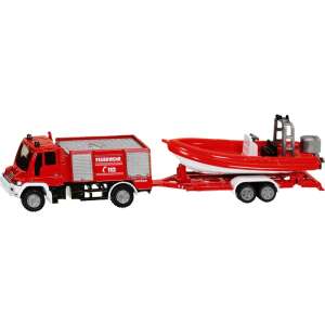 SIKU Unimog vatrogasni kamion s brodicom 1:87 - 1636