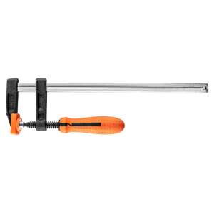 50 x 250 mm zacisk śrubowy z pomarańczową rączką - Dokręcanie