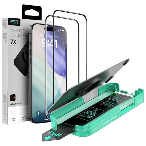 ESR - Armorite UltraFit Kijelzővédő Fólia (2 db-os csomag) - iPhone 18 Pro Max / iPhone 17 Pro Max - Fekete 175521286 - Kijelzővédő fólia