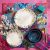 Hermia Dinner Set (24 Pieces) Multicolor Neris Navy Pebble 24 Ytkm HC 175547983
