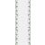 Hermia Runner Multicolor RNNSRV0060 részletes nézet a 100% pamut anyagról lila virágos és zöld leveles szegélymintával