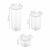 Hermia Storage Box Set (9 Pieces) White BNMPOLYWS09-51217 175552838