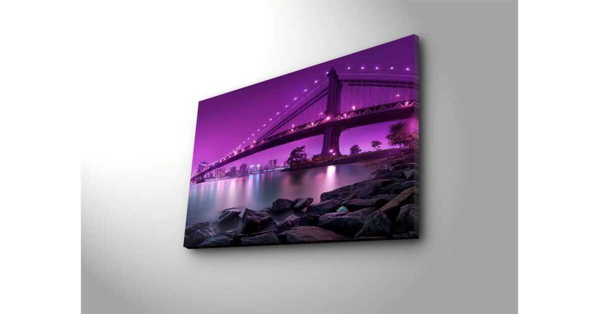 Wallity Decorative Led Lighted Canvas Painting Multicolor 4570İACT-39 175550169